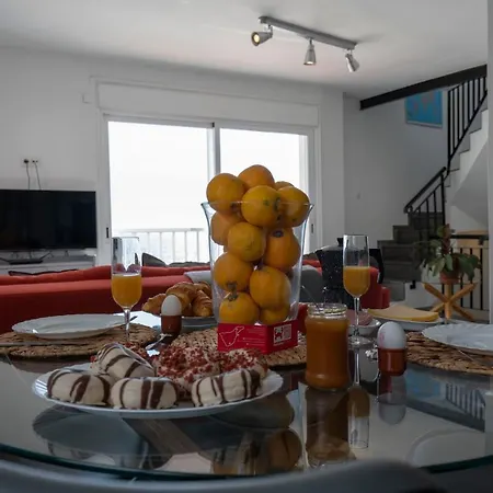 Beachhouse With Amazing Terrace Next To The Ocean Апартаменты Бокакангрехо